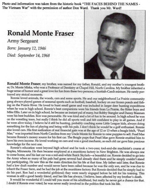 Ronald M Fraser