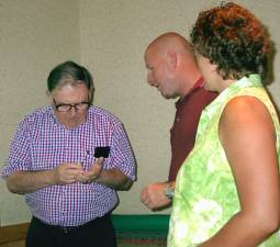 Examining the shrapnel