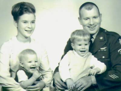 Michael Wallace and family, 1967