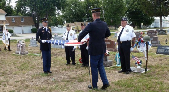 Start of Flag Folding